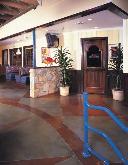 restaurant floor