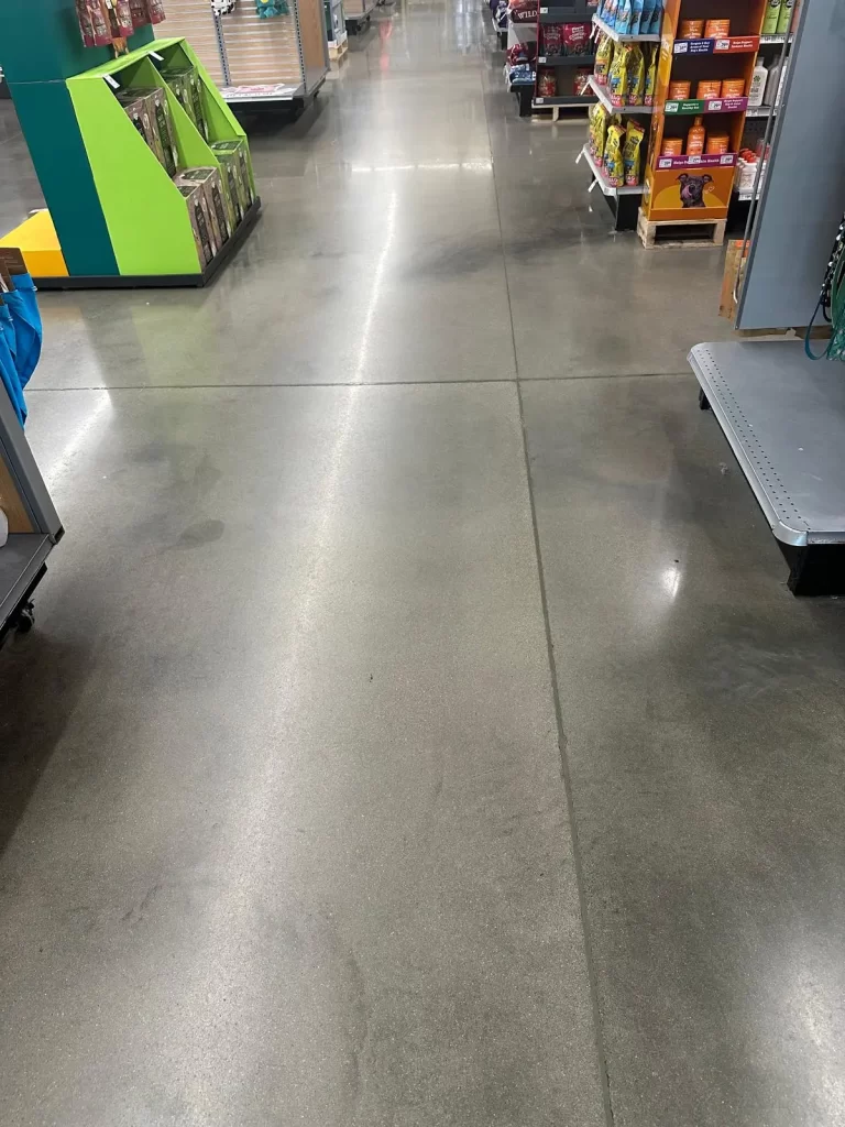 Polished concrete